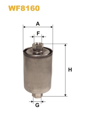 WIX FILTERS Топливный фильтр WF8160